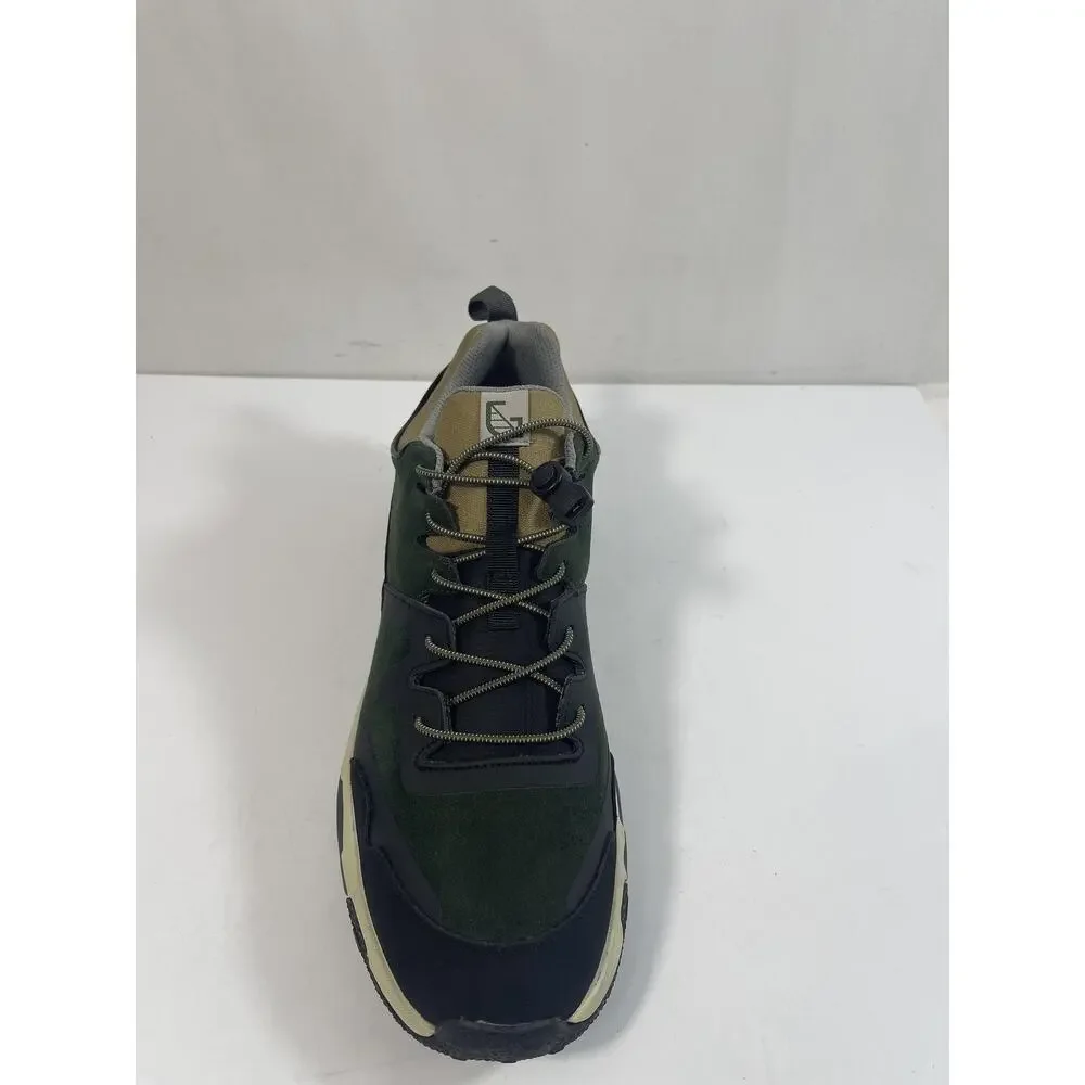 Hybrid Green Label Aconite Shoes Mens Size 12 Olive Hiking Sneakers New Box - Picture 6 of 14
